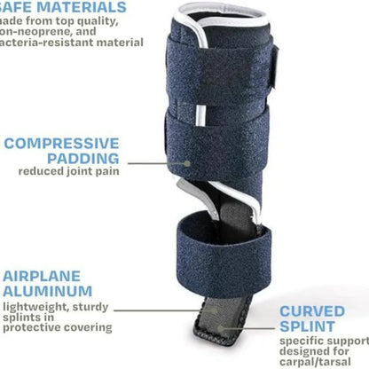 1/2pc Dog Front Leg Splint Carpal Hyperextension Dog Brace Supports Fractures and Sprains Front Leg Support Dog Ankle