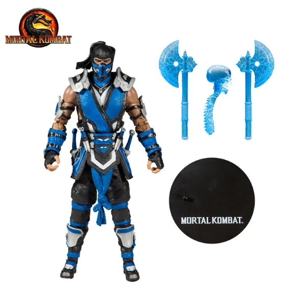 Original Mortal Kombat Sub Zero Scorpion 7" Articulated Action Figure Toys 17cm