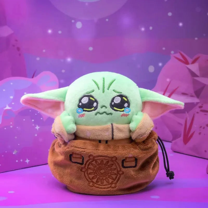 Hot Toys Star Wars Grogu Cosbi Plush Keychain Collection Blind Box Plush Pendant Decoration Doll Toy Boy's Birthday Gift