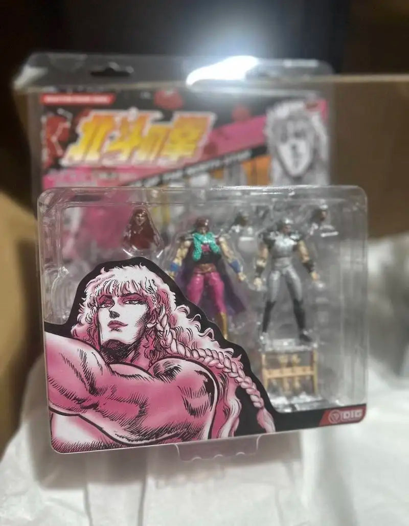 Original DIG DIGACTION Fist of The North Star Raoh Raou Black King Set Action Figure Model Toy Ornament