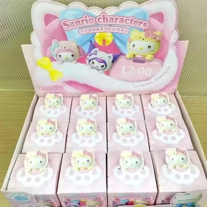 New Sanrio Hello Kitty Sweet Energy V1 V2 V3 Series Blind Box Lying Down Cute Mini Collection Desktop Ornament Fashion Gift