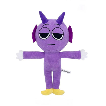 Sprunki Plush Toys Sprunki Plush Doll Sprunki Game Cartoon Pillow Kids Birthday Gifts Stuffed Dolls Christmas Gift