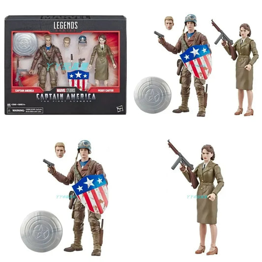 Special Offer for Marvel Legends 80th Anniversary Captain America & Carter Double Set for Marvel Legends National Bank Spot