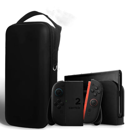 2025New For Switch 2 Storage Bag with OLED Protective Cover, Large Capacity Portable Hard Shell Bracket Bag