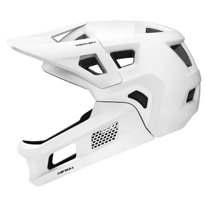 CAIRBULLDiscovery Full Face MTB Cycling Helmets Adult Racing Downhill casco Removable Chin BMX Off-Road All-Mountain Speed Bike