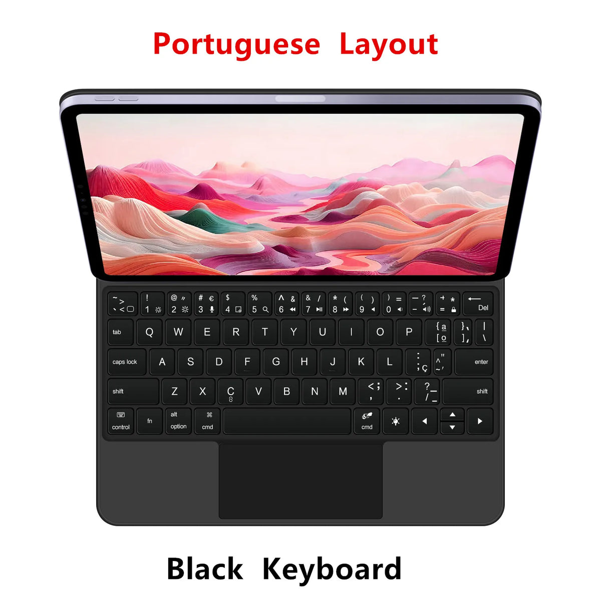 Magic Keyboard Folio For Xiaomi Pad 7 2024 Mi Pad 7 8 Pro 11.2' Tablet Smart Case For Xiaomi Pad 8 Spanish German Keyboard Cover