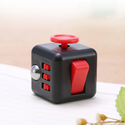Solid Color Fidget Decompression Dice for Release Stress Autism Anxiety Relieve Adult Kids Stress Relief Anti-Stress Fingertip