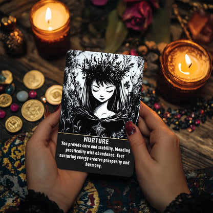 78 Lythra Tarot Card Set, Tarot Oracle Cards for Beginners, Spiritual Tools for Intuition, Emotional Insight and Inner Wisdom