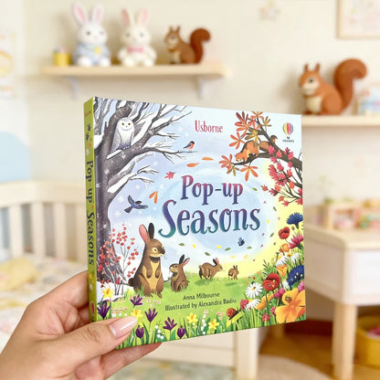 Pop-Up 3D Lift-the-Flap Book, English Picture Book for Toddlers, Early Educational Storybook,Bedtime reading materials