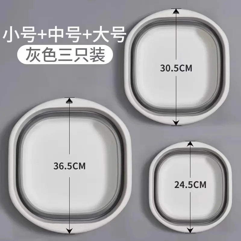 Dingdongpet Pet Surround Soft Collapsible Bathtub