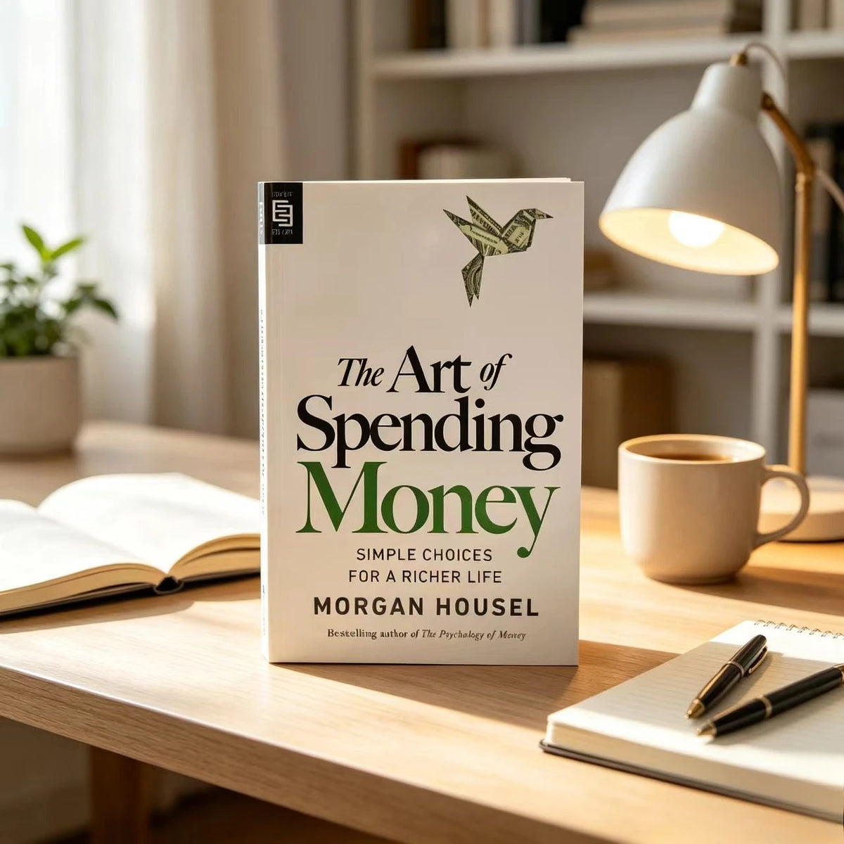 Morgan Hausl Financial Books Money Psychology & The Art of Spending Money Wealth Management Self-help Book