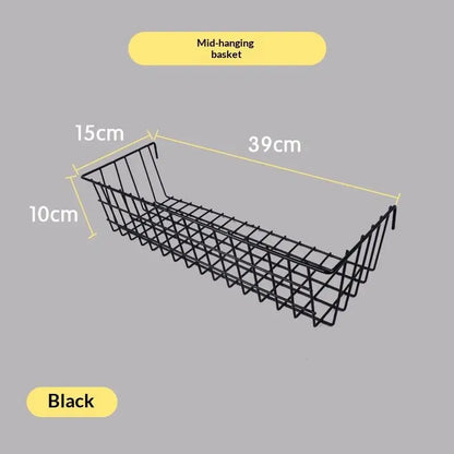 DIY Iron Grid Flower Pot Hanging Shelf Wall Art Mounted Frame Mesh Display Rack Home Decoration Metal Decorative Storage Basket