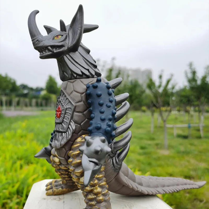 2022 New Anime Ultraman Monster Godzilla large Giga Khimaira Soft Glue DX King Galactron Action Figure Toy  Gifts