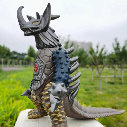 2022 New Anime Ultraman Monster Godzilla large Giga Khimaira Soft Glue DX King Galactron Action Figure Toy  Gifts