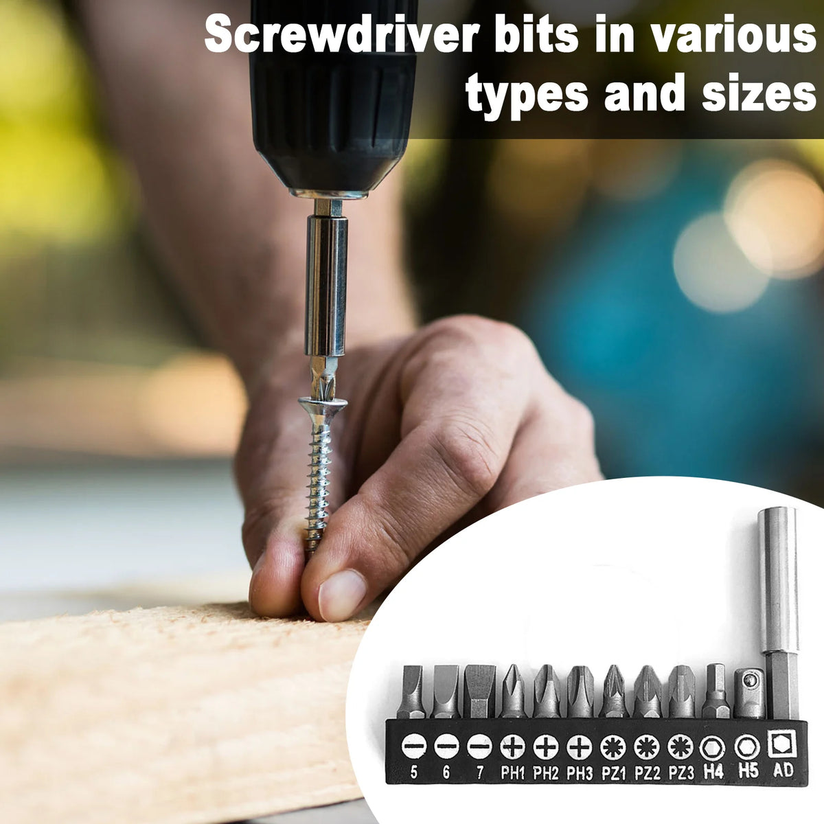 Flexible Extension Shaft Power Hand Tools Kit 3Pcs Electric Screw Driver Batch Head Set Hex Sockets Bits Usefull in Tight Corner
