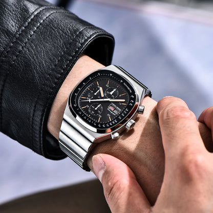 PAGANI DESIGN New 40mm Men's Quartz Watches Japan Miyota Movement Sapphire Stainless Waterproof Luminous Reloj Hombre PD1819