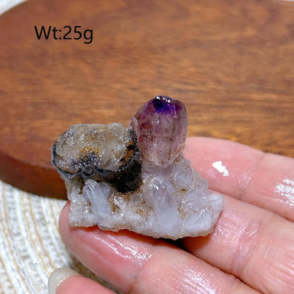 Natural Crystal Super Seven Specimen Raw Stone Healing High Quality Rare Gemstones Ore Energy Reiki Home Decorations Gift