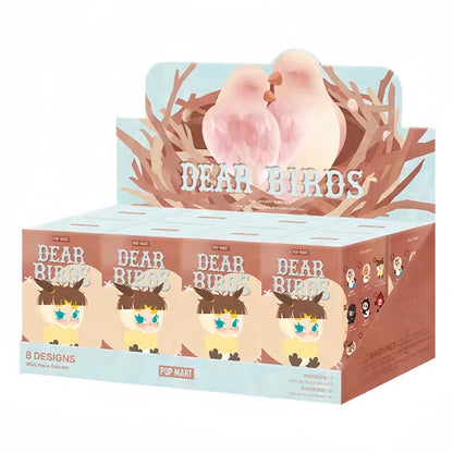 New Genuine In Stock Popmart Dear Birds Series Vinyl Pendant Surprise Blind Box Toy Bag Pendant Decoration Collection Gift Toys