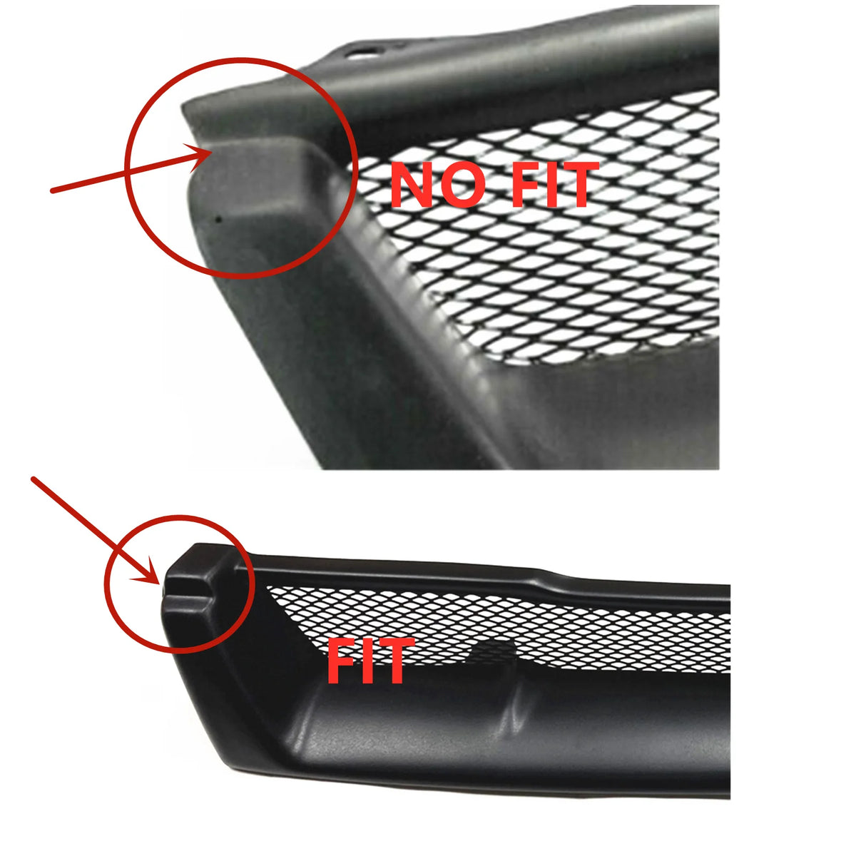 GTR Style Front Grille Grill For Nissan Skyline R33 GTS GTS-T GTST 1994-1996 Fiberglass/Carbon Fiber Upper Bumper Hood Mesh Grid