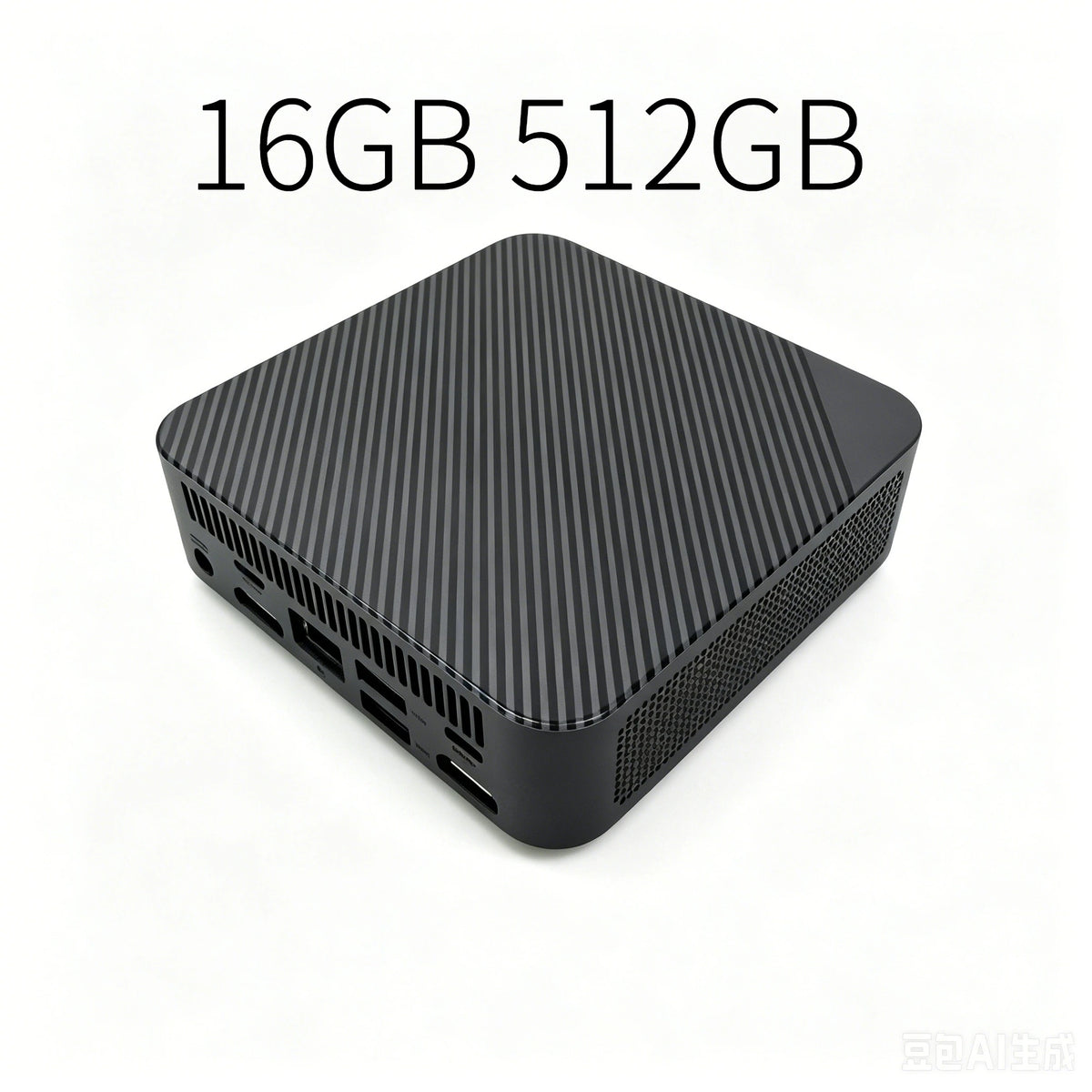 Intel Core N150 Portable Mini PC 16GB DDR4 M.2 NVMe SSD Triple 4K WiFi6 Silent Cooling Office Home Desktop Computer
