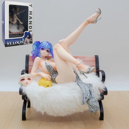 12cm Azur Lane Unzen Sexy Anime Girl Figure Formidable/Shinano/Taiho Action Figure Owari/St Louis Figurine Adult Model Doll Toys