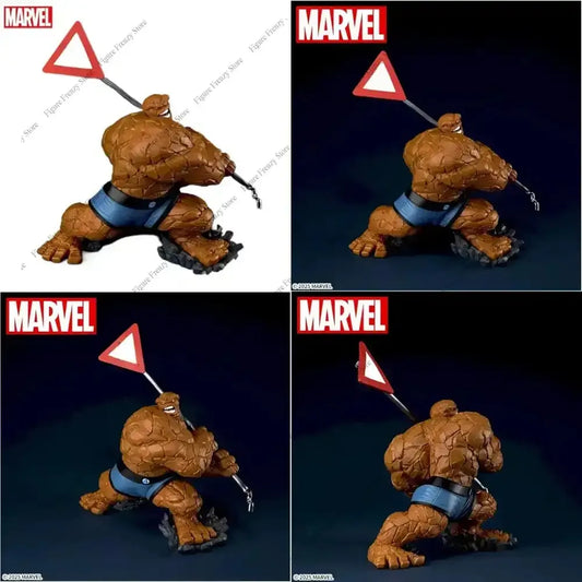 Special Offer New Original Act/Cut Marvel 18x19cm Thing Ben Grimm Sing Figure Anime Figure Collection Toy Gift for Kids for