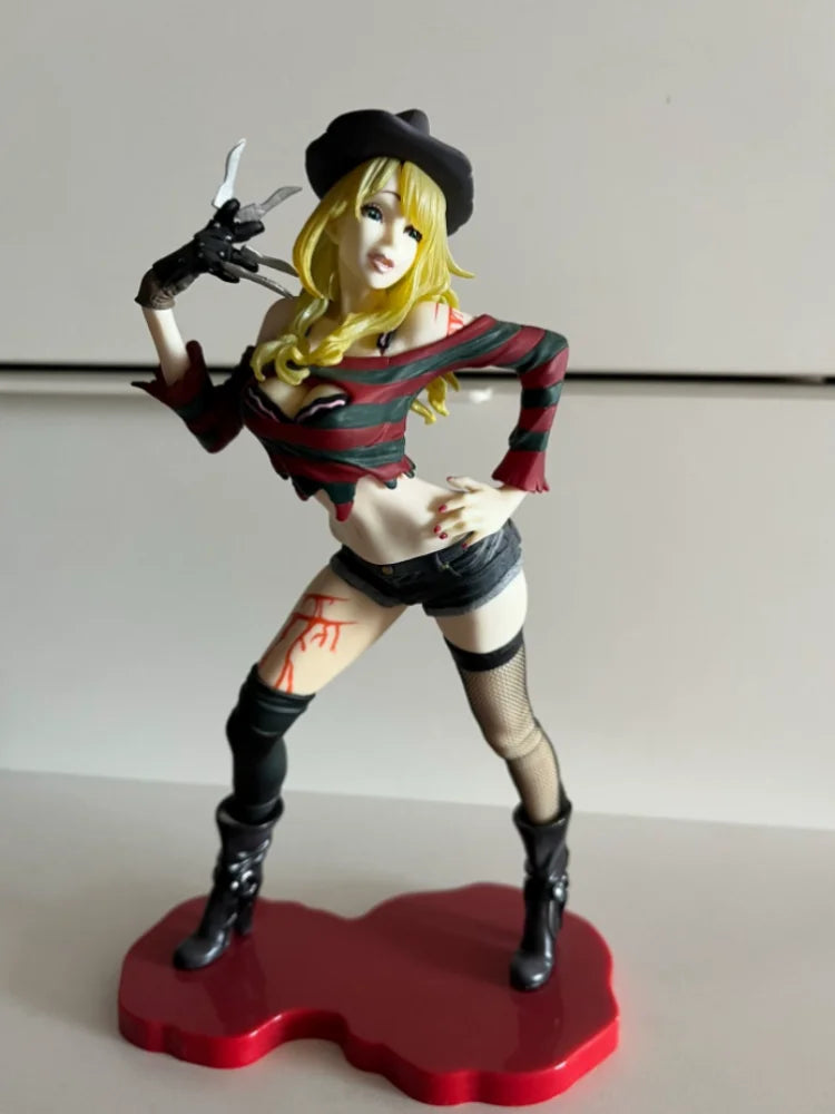 A Nightmare On Elm Street Female Krueger‌ Jason Voorhees‌ Michael Myers‌ Friday The 13th Anime Figures Holidays Gift