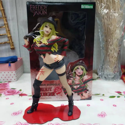 A Nightmare On Elm Street Female Krueger‌ Jason Voorhees‌ Michael Myers‌ Friday The 13th Anime Figures Holidays Gift