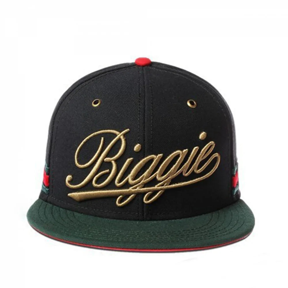 FINDPRO A-Dam Cap Golden Letters Flower Snapback Adjustable Sun Baseball Hat for Men Women Adult Outdoor Casual