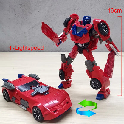 Computron 5IN1 Combiners Transformation Toys Scattershot Nosecone Strafe Afterburner Action Figure Deformed Robot Anime Model