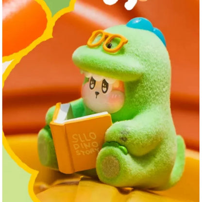 THE SLLO Dinosaur Hairy Dragon Series Blind Box Toys  Figure Surprise Mystery Box Dolls Girls Gift
