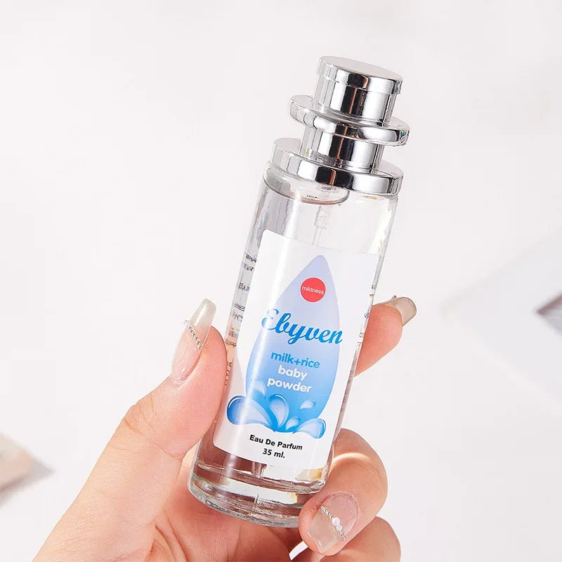 Baby Powder Milky Scent Vanilla Perfume Spray,Floral Fruity Women Eau De Parfum,Girl Student Citrus Musk Light Fragrance Mist