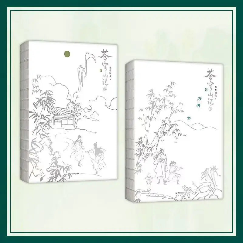 2 Books Cang Qiong Shan Ji Novel Book Collector’s Book Box Edition Original Name The Scum Villain's Self-Saving System MXTX
