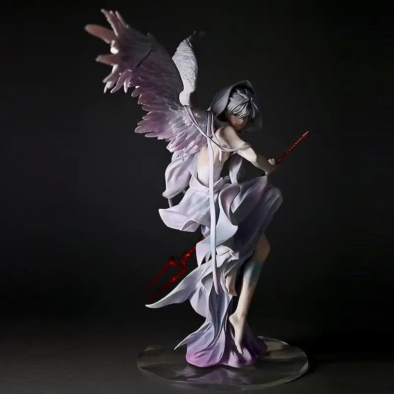 Neon Genesis Evangelion Nagisa Kaworu Angel Wing Figure 28cm Pvc Statue Anime Eva Collectible Model Toy Desktop Decor Fans Gift