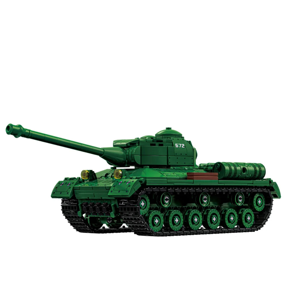 World War Army Military Soldiers SWAT Leopard 2A7 Main Battle Tank Assemble Building Blocks City Construction Bricks Toys Gift