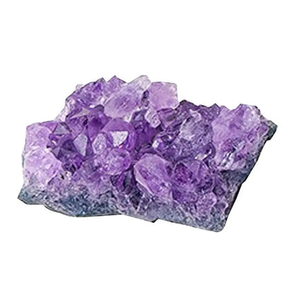 Natural Raw Amethyst Quartzs Purple Crystal Cluster Healing Stones Specimen Home Decoration Crafts Decoration Ornament 10g