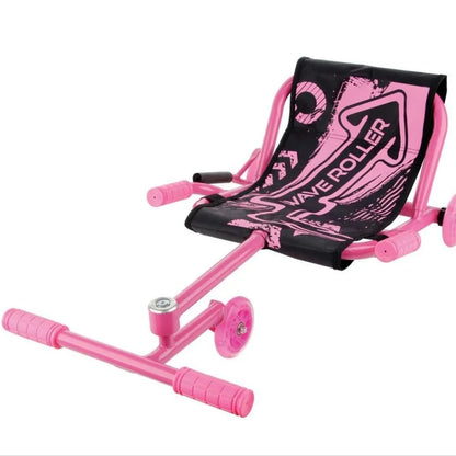 Children's Three-wheeled Go-kart Retractable Twisty Car Foot-pedal Silent Shock-Absorbing Car Outdoor Sports Swing Car