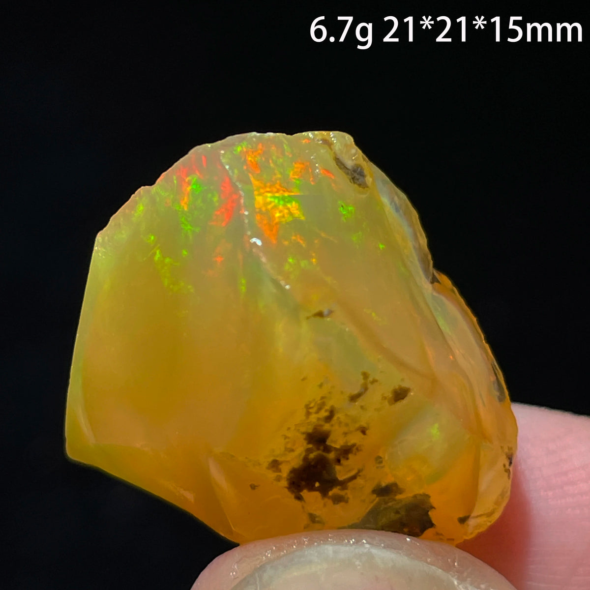 Natural Rare Colorful Ethiopia Opal (Need In Water) Gem Mineral Healing Quartz Crystals Gemstone Shooting Under Lighting
