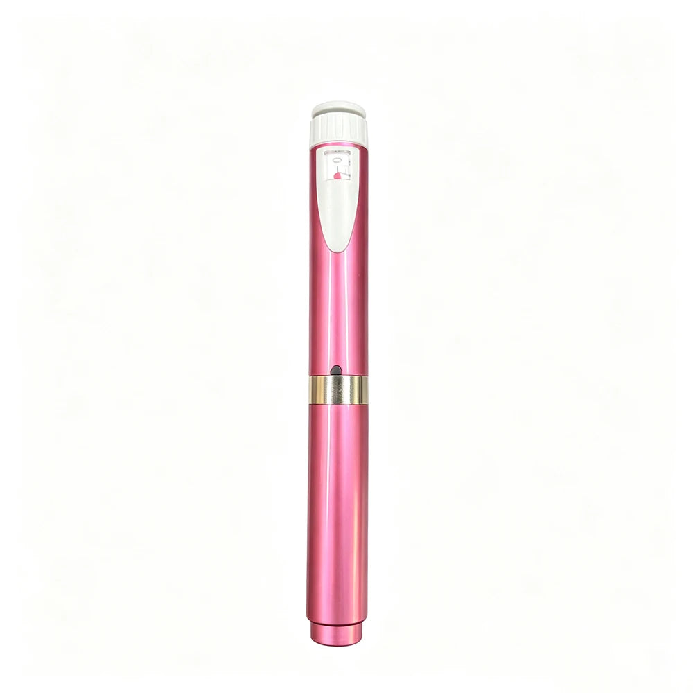 Reusable Injection Pen Peptide Pen,Insulin Pen Reusable Adjustable Dose Cartridge Subcutaneous Injector Medical Durable Precise