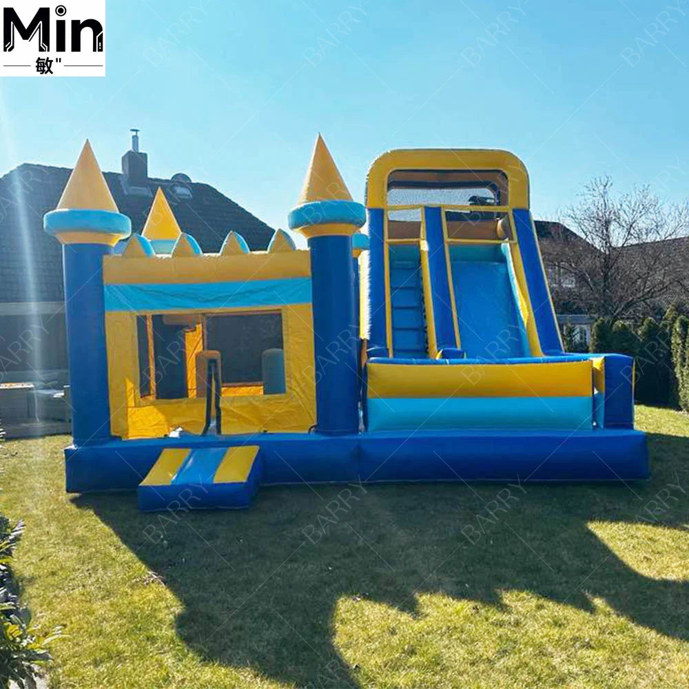 Hot Sale Small Inflatable Bounce Castle Kids Inflatable Jumping House Combo Bounce and Slide for Outdoor Party
