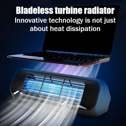 Turbine Laptop Radiator Computer Cooling Base Laptop Stand Universal for Mobile Phones and Tablets