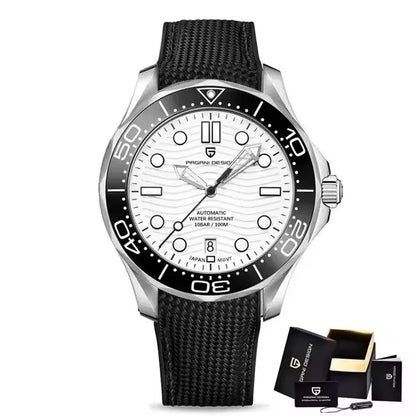 PAGANI DESIGN 2025 New Diving Men's Watches Luxury NH35 Automatic Watch For Man Mechanical Wristwatches AR Sapphire Waterproof