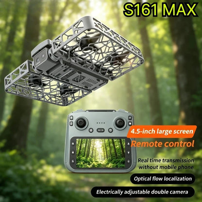Original S161 MAX GPS Foldable Drone 8K Dual Camera Brushless 5G FPV Human Tracking Gesture Shoot Quadcopter Drone