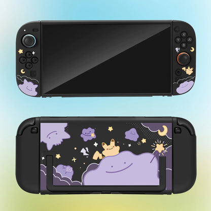 Hot Switch 2 Matte Hard Shell Protective Case Ditto Pattern For Ns 2 Joy Con Handheld Game Console Accessories Periphery