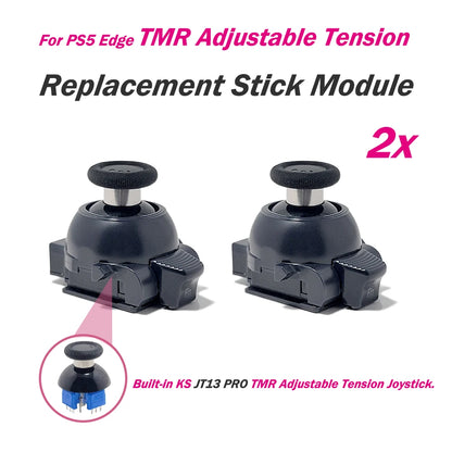 Replacement Stick Module for PS5 Edge Controller TMR Joystick Adjustable Tension Module 3D Analog ThumbStick Anti-Drift Durable