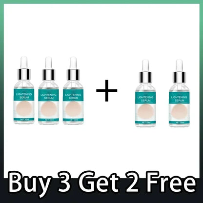 Skin Whitening Serum Private Parts Underarm Bleaching Serum Whiten Butt Knee Brighten Inner Thigh Arm Body Remove Dark Melanin