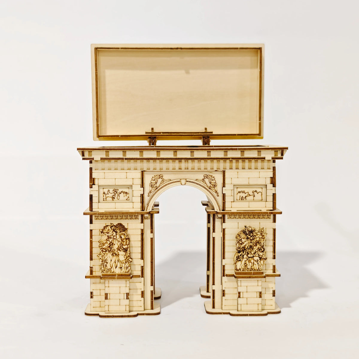 DIY 3D Wooden Puzzle Model - Arc De Triomphe - Perfect Gift for Model Enthusiasts, Birthdays, Christmas, and Holiday Celebration