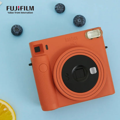 Original Fujifilm Instax Square SQ1 Instant Camera Minimalist Auto Exposure Selfie Mode Square Film Photo Cam Gift