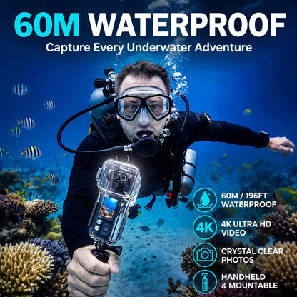 For Insta360 Luna Ultra Waterproof Housing Cover Underwater Protector Dive Case for Insta360 Luna Diving Shell Camera Accessorie