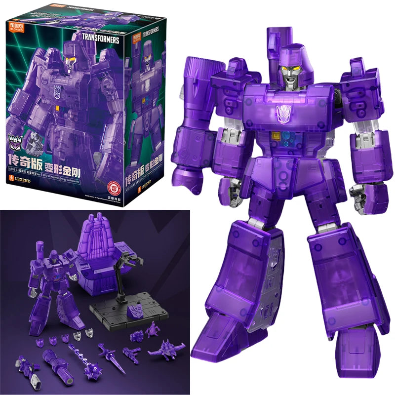 BLOKEES Original Transformers Prime Optimus Prime TARN Soundwave Orion Pax IDW ACTION EDITION Decepticons Action Figure Toy Gift